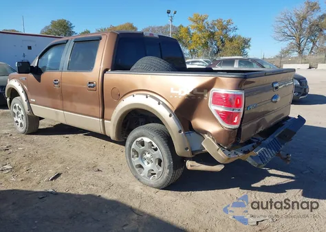 2012 Ford F-150 Lariat z USA, uszkodzony, nr VIN 1FTFW1ET6CKD47021